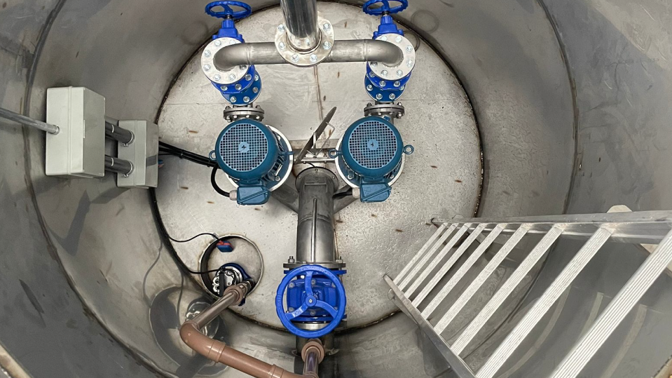 A maior Elevatória Plug and Play já construída em diâmetro | Kronox Bombas In-Line