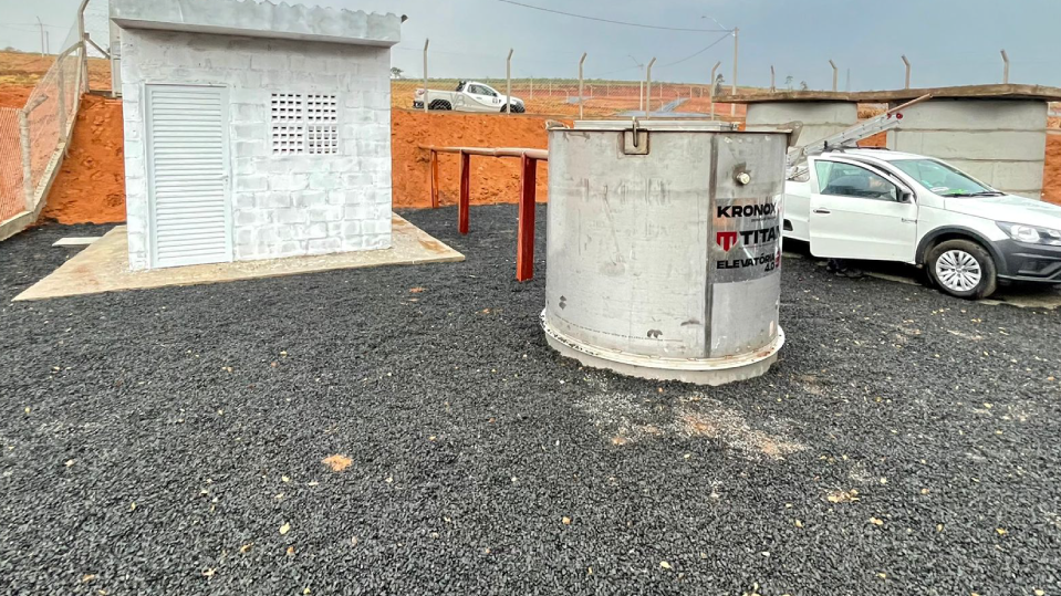 Implantação infraestrutura de esgoto