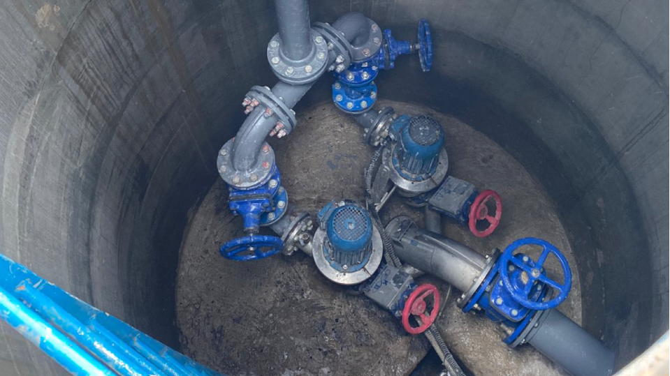 Elevatória de Esgoto com o Booster Tecnologia Kronox em Paulínia Kronox Bombas In-Line