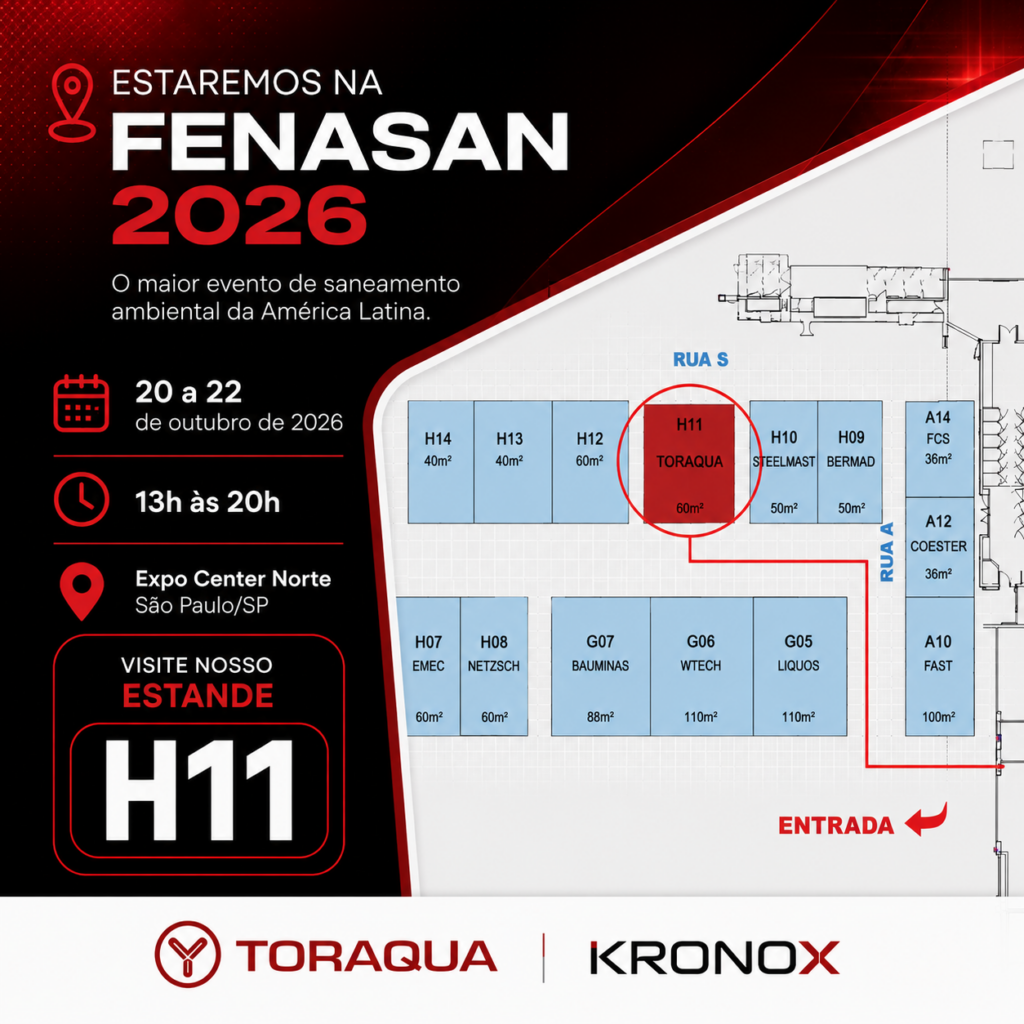 FENASAN 2026 KRONOX - TORAQUA PRESENTE H11 ChatGPT Image 6 de ago. de 2026 16 41 51