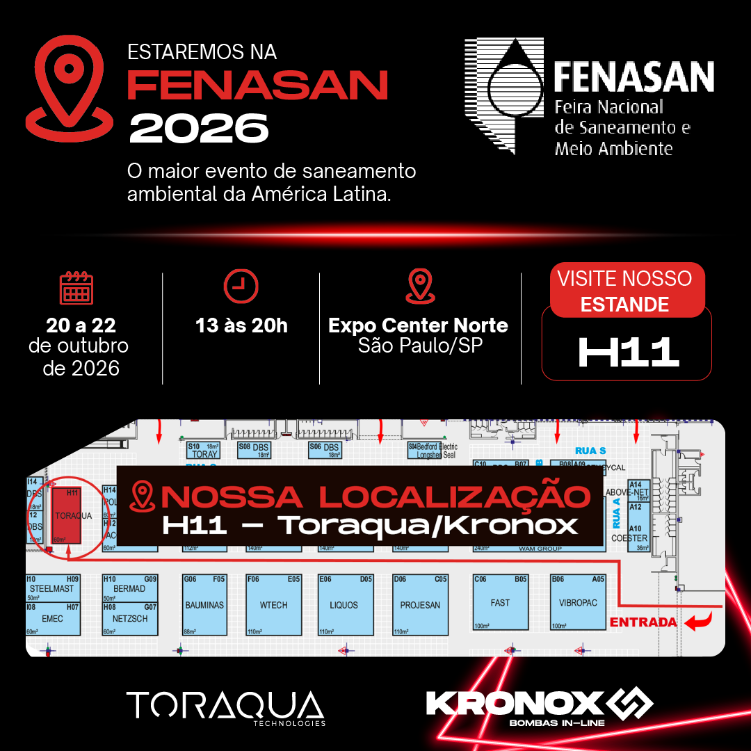 Kronox e Toraqua na Fenasan 2026 Kronox e Toraqua na Fenasan 2026