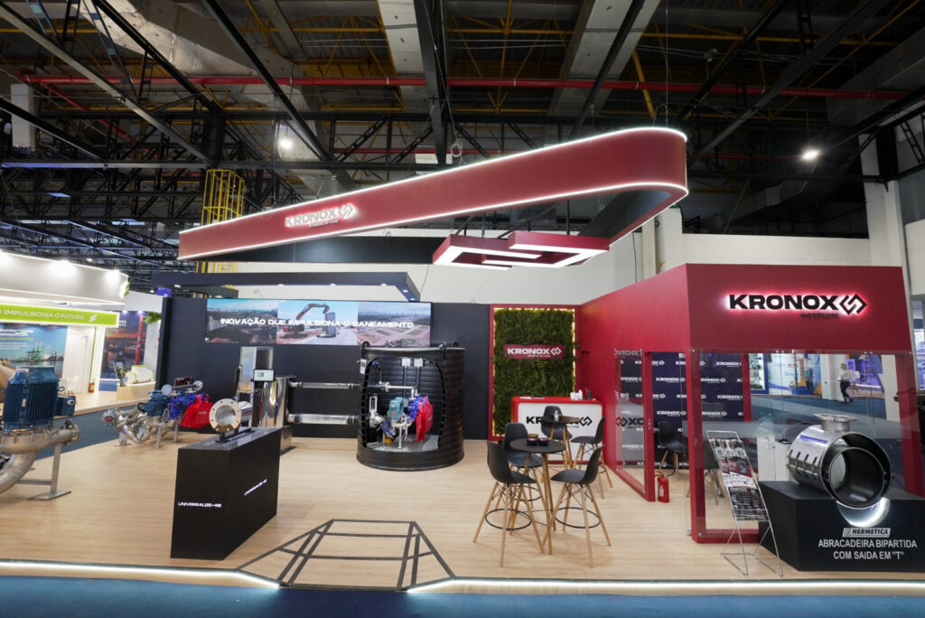 Kronox na Fenasan 2026: Titan em PEAD amplia opções para estações elevatórias 2 Kronox na Fenasan 2026 com apresentação de soluções para saneamento